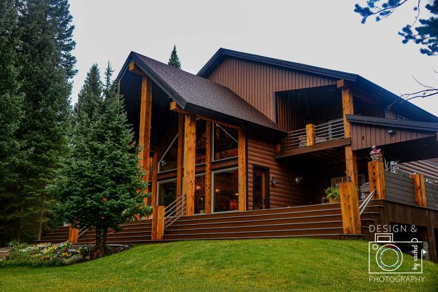 Design & Photography by Rachel - cabin architectural photography - full angle