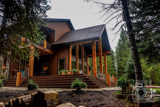 Design & Photography by Rachel - cabin architectural photography - other full angle