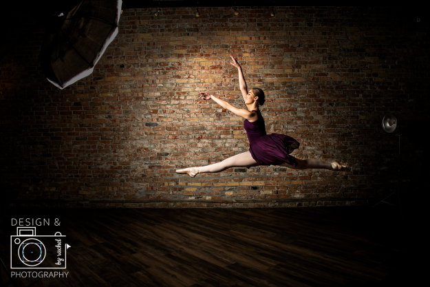 Design & Photography by Rachel powerful women studio photography ballerina